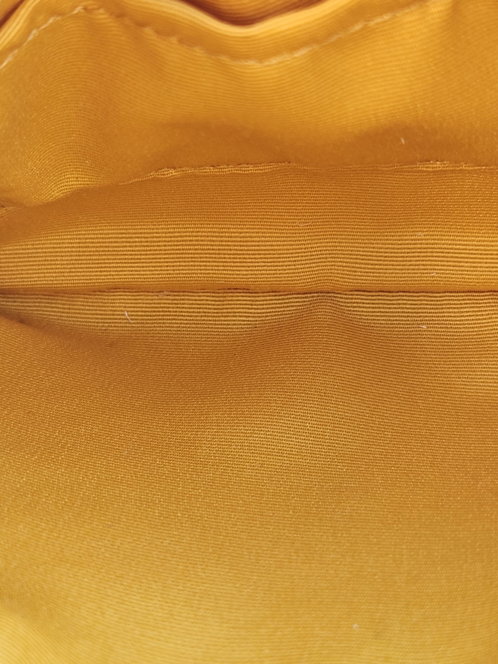 Coach Yellow Leather Shearling Trimmed Wristlet Clutch NWOT - Picture 6 of 12